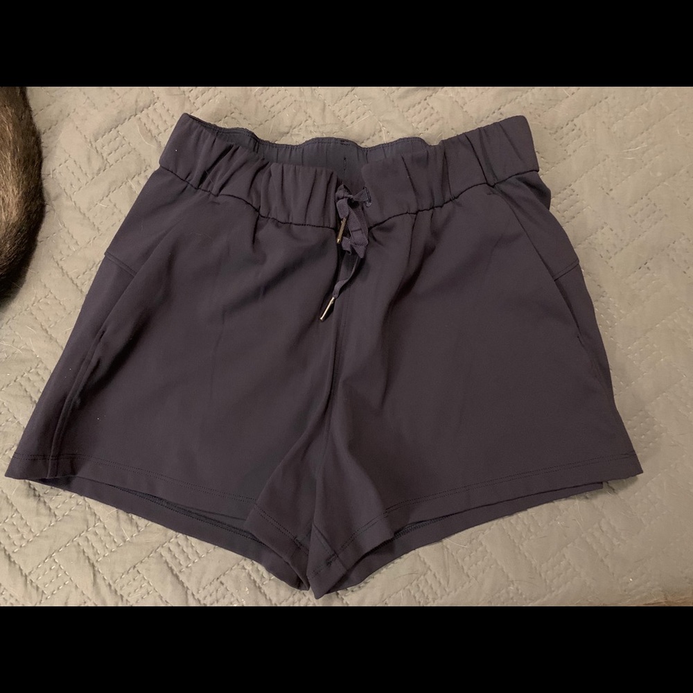 Navy Blue Lulu shorts